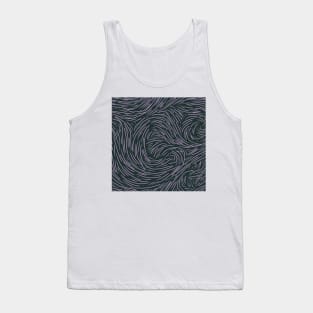 abstract lines coalesce colorful  pattern Tank Top